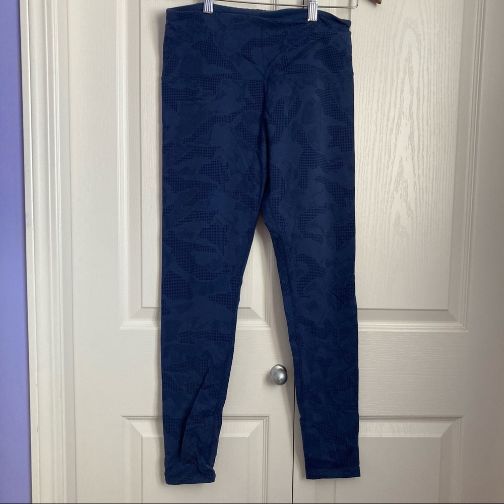 Tuff athletics navy camo leggings